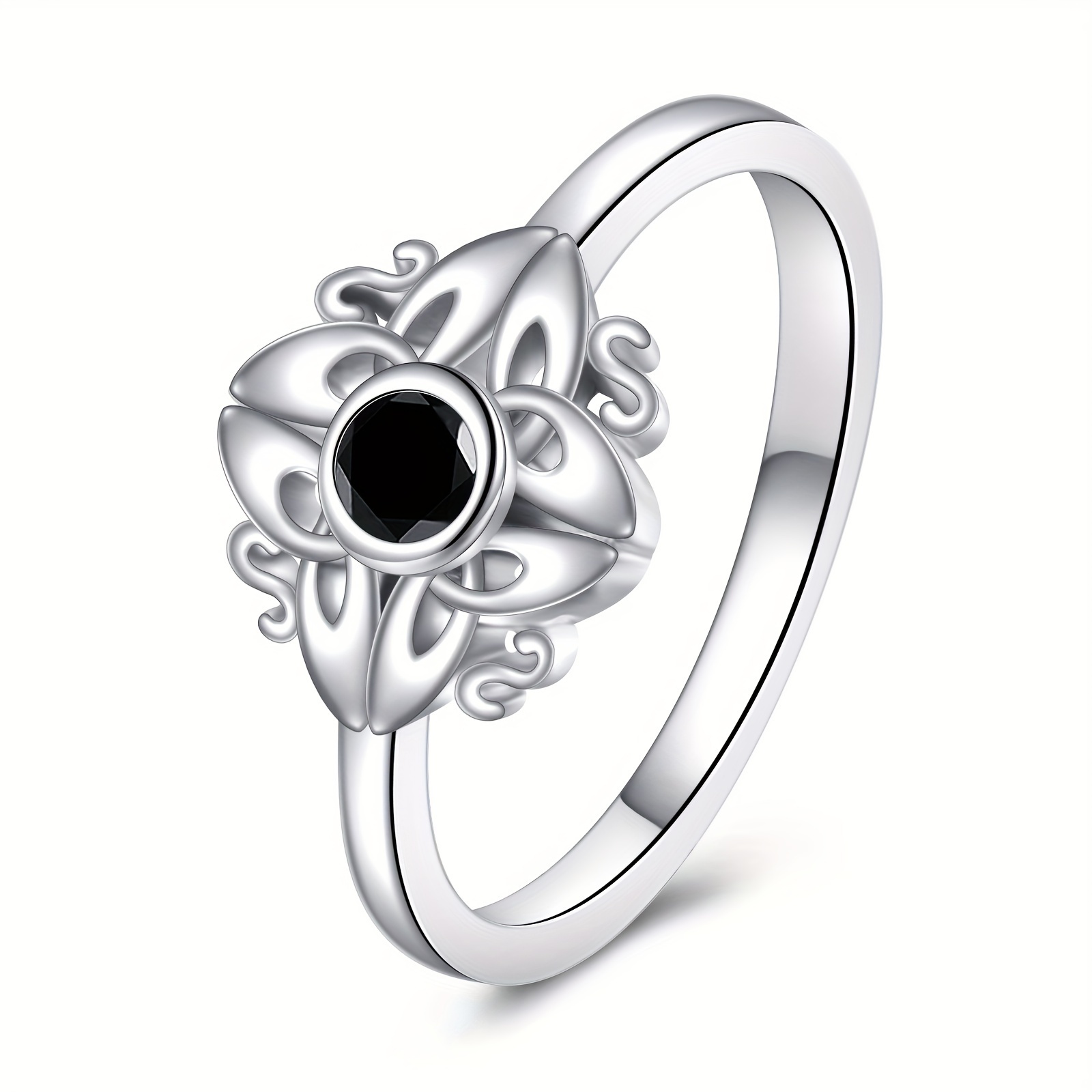 YFN Witches Knot Ring - Sterling Silver Celtic Knot Ring